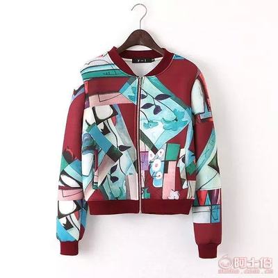 2016秋冬爆款欧美印花棒球服外套女装批发指南 厂家直销优势解析